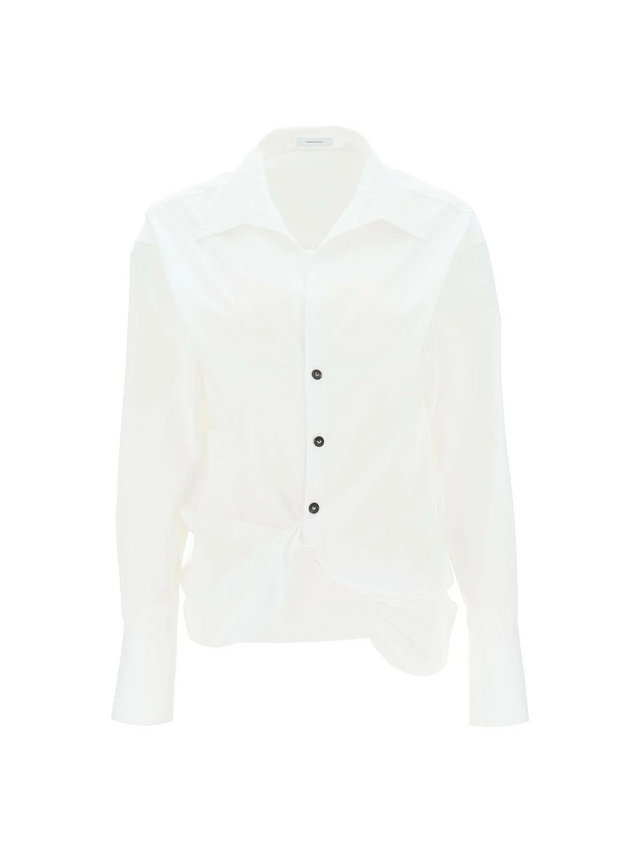 Shirt With Draped Hem FERRAGAMO JOHN JULIA.