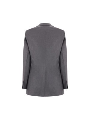 Single-breasted Wool Jacket-FERRAGAMO-JOHN JULIA