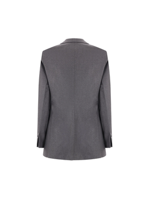 Single-breasted Wool Jacket-FERRAGAMO-JOHN JULIA