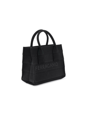 Small Tote Bag With Lettering Logo FERRAGAMO JOHN JULIA.