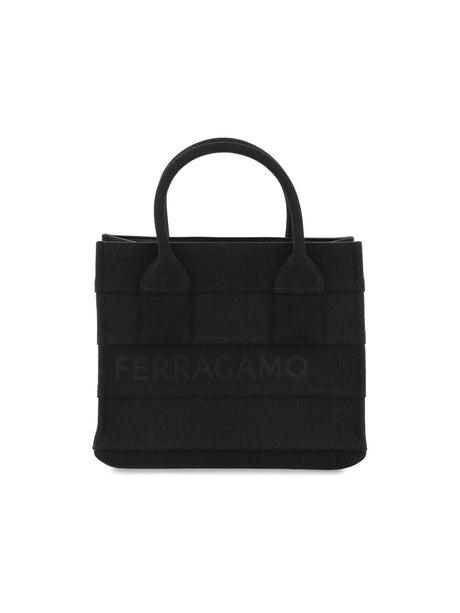 Small Tote Bag With Lettering Logo FERRAGAMO JOHN JULIA.