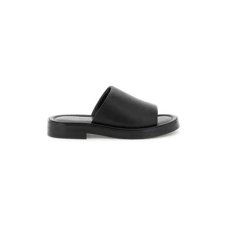 Black Smooth Calfskin Mules FERRAGAMO JOHN JULIA.