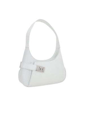 Smooth Leather Archive Hobo Bag-FERRAGAMO-JOHN JULIA