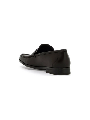 Smooth Leather Caspian Loafers.