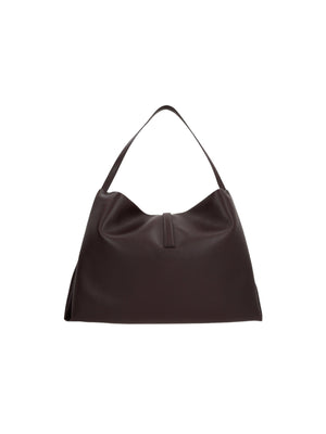 FERRAGAMO-Smooth Leather Large Tote-JOHN JULIA