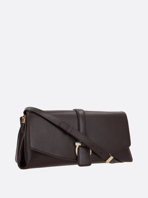 Smooth Leather Medium Shoulder Bag-FERRAGAMO-JOHN JULIA