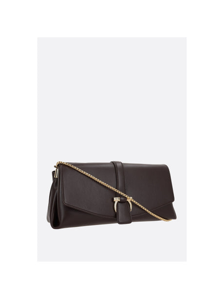 Smooth Leather Medium Shoulder Bag-FERRAGAMO-JOHN JULIA