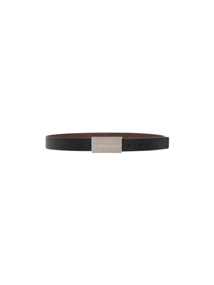 Smooth Leather Reversible Belt-FERRAGAMO-JOHN JULIA