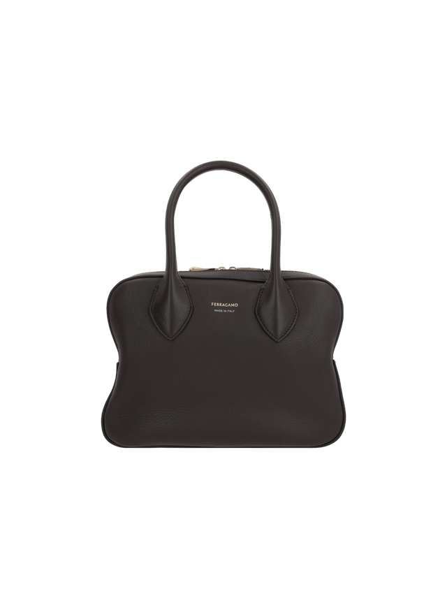 Star Th Small Smooth Leather Handbag-FERRAGAMO-JOHN JULIA