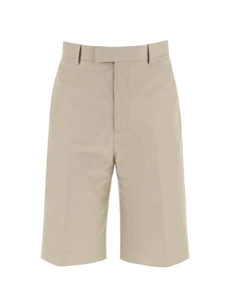 Tailored Canvas Shorts FERRAGAMO JOHN JULIA.