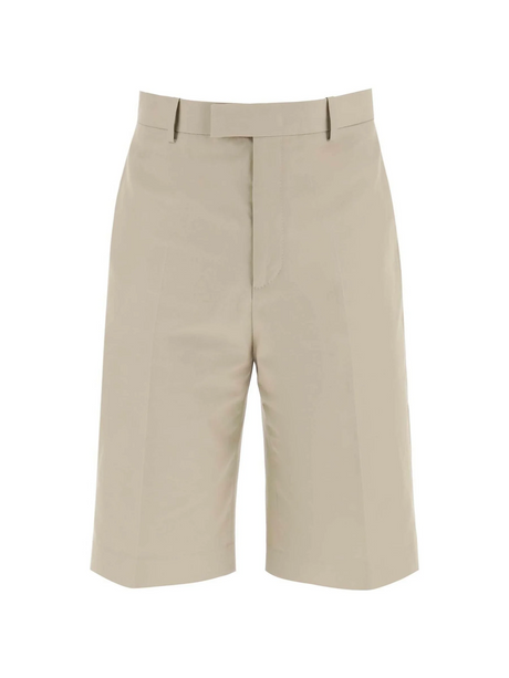 Tailored Canvas Shorts FERRAGAMO JOHN JULIA.