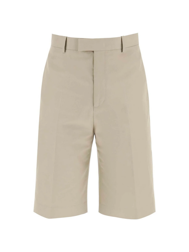 Tailored Canvas Shorts FERRAGAMO JOHN JULIA.