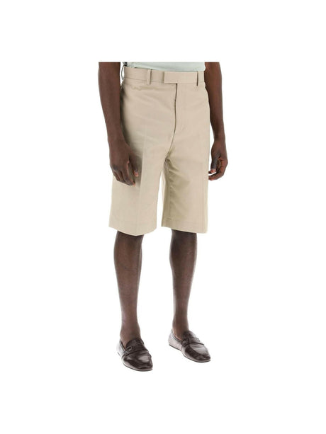 Tailored Canvas Shorts FERRAGAMO JOHN JULIA.