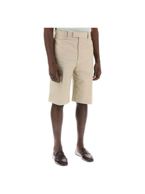 Tailored Canvas Shorts FERRAGAMO JOHN JULIA.