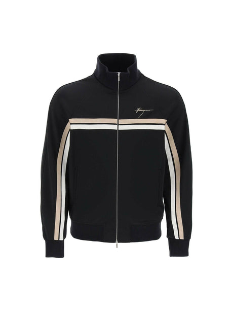 Two-Tone Track Jacket.