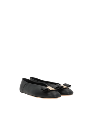 Vanna Nappa Ballerinas-FERRAGAMO-JOHN JULIA