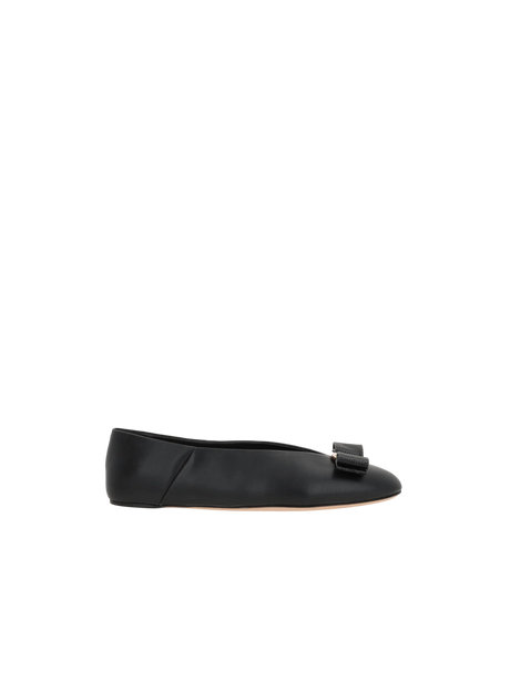 Vanna Nappa Ballerinas-FERRAGAMO-JOHN JULIA