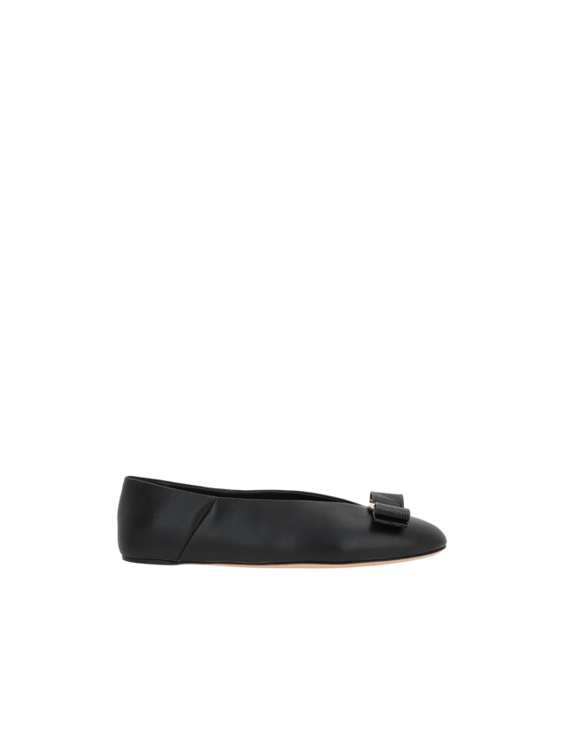 Vanna Nappa Ballerinas-FERRAGAMO-JOHN JULIA