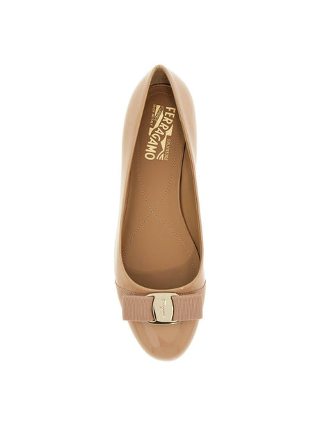 FERRAGAMO-Varina Ballet Flats-JOHN JULIA