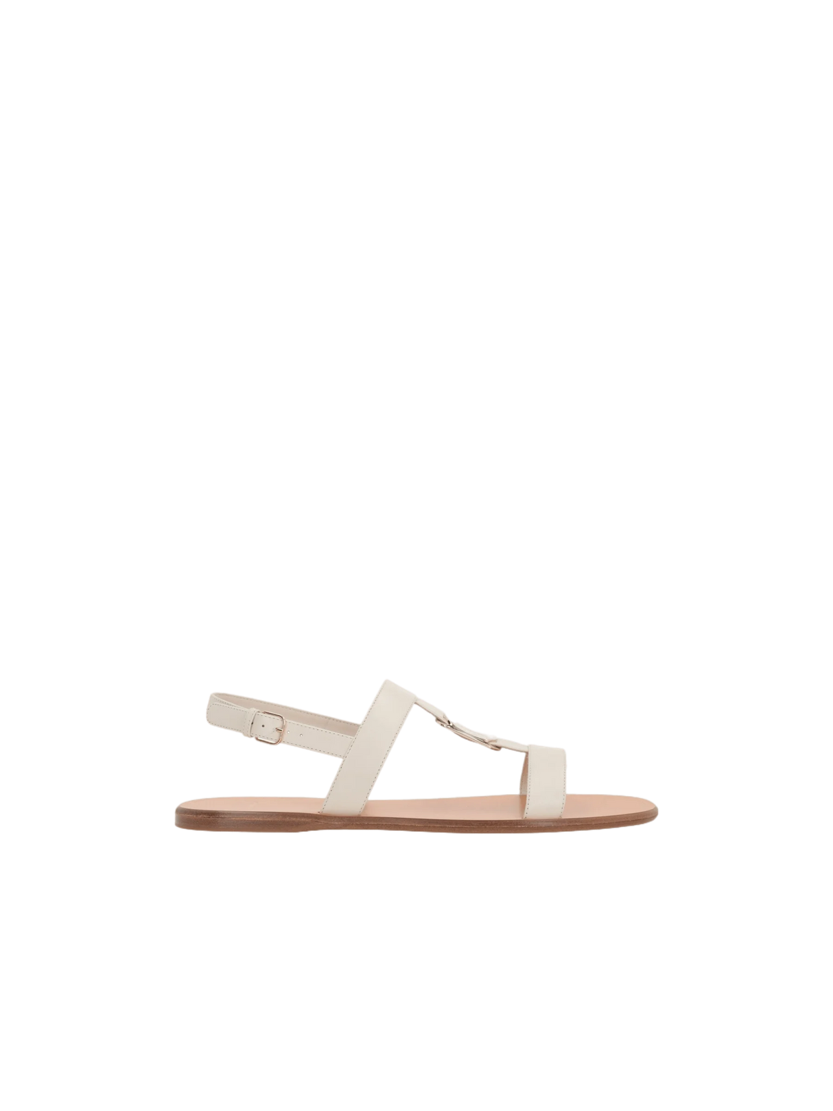 Vida Nappa Flat Sandals-FERRAGAMO-JOHN JULIA