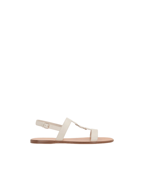 Vida Nappa Flat Sandals-FERRAGAMO-JOHN JULIA