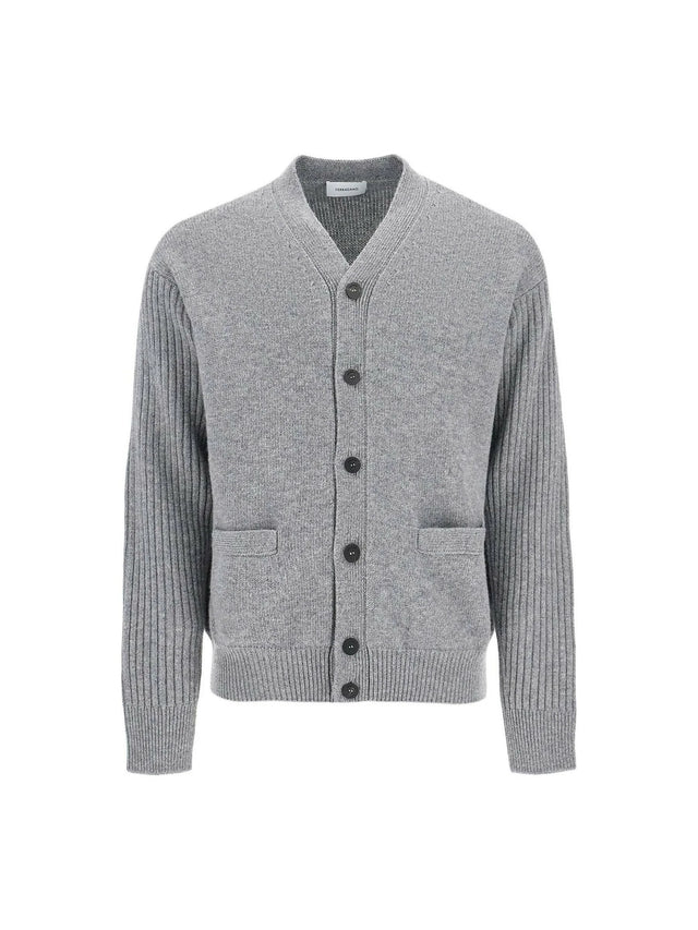 Virgin Wool Cardigan.