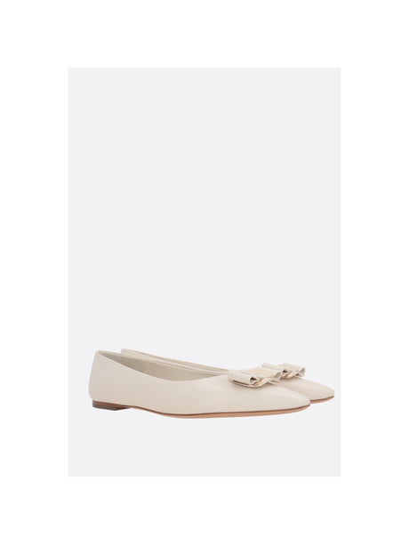 Zea Nappa Ballerinas-FERRAGAMO-JOHN JULIA