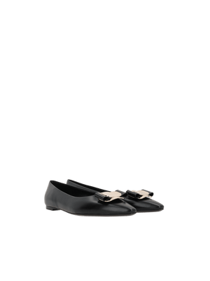 FERRAGAMO-Zea Nappa Ballerinas-JOHN JULIA