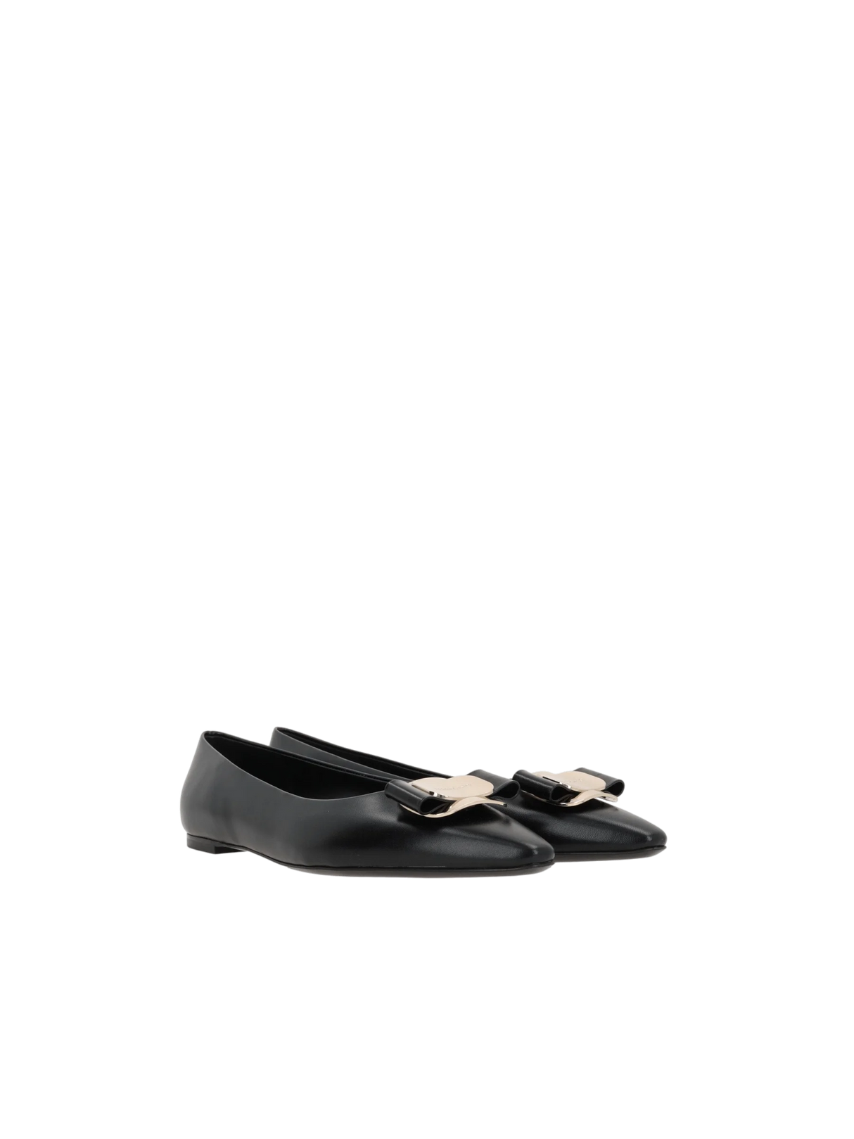 FERRAGAMO-Zea Nappa Ballerinas-JOHN JULIA