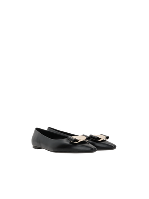 FERRAGAMO-Zea Nappa Ballerinas-JOHN JULIA