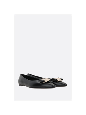 Zea Nappa Ballerinas-FERRAGAMO-JOHN JULIA