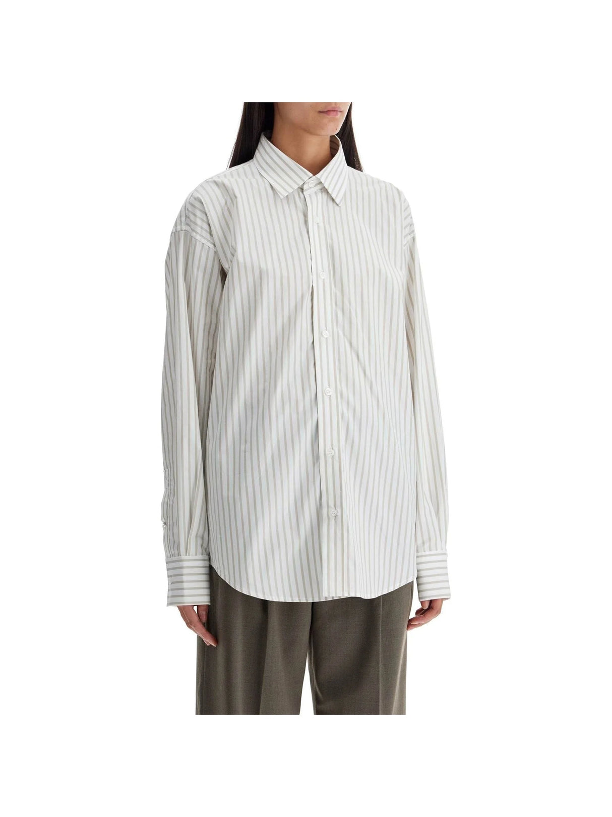 Cotton Poplin Shirt - Women > Clothing > Shirts and Blouses > Shirts