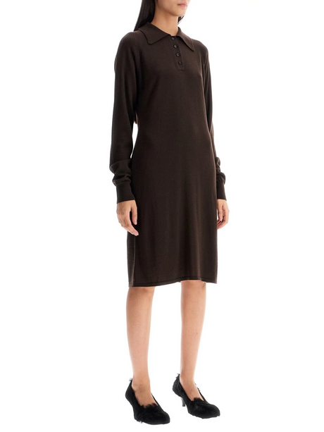 Polo Knit Merino Dress-Filippa K-JOHN JULIA