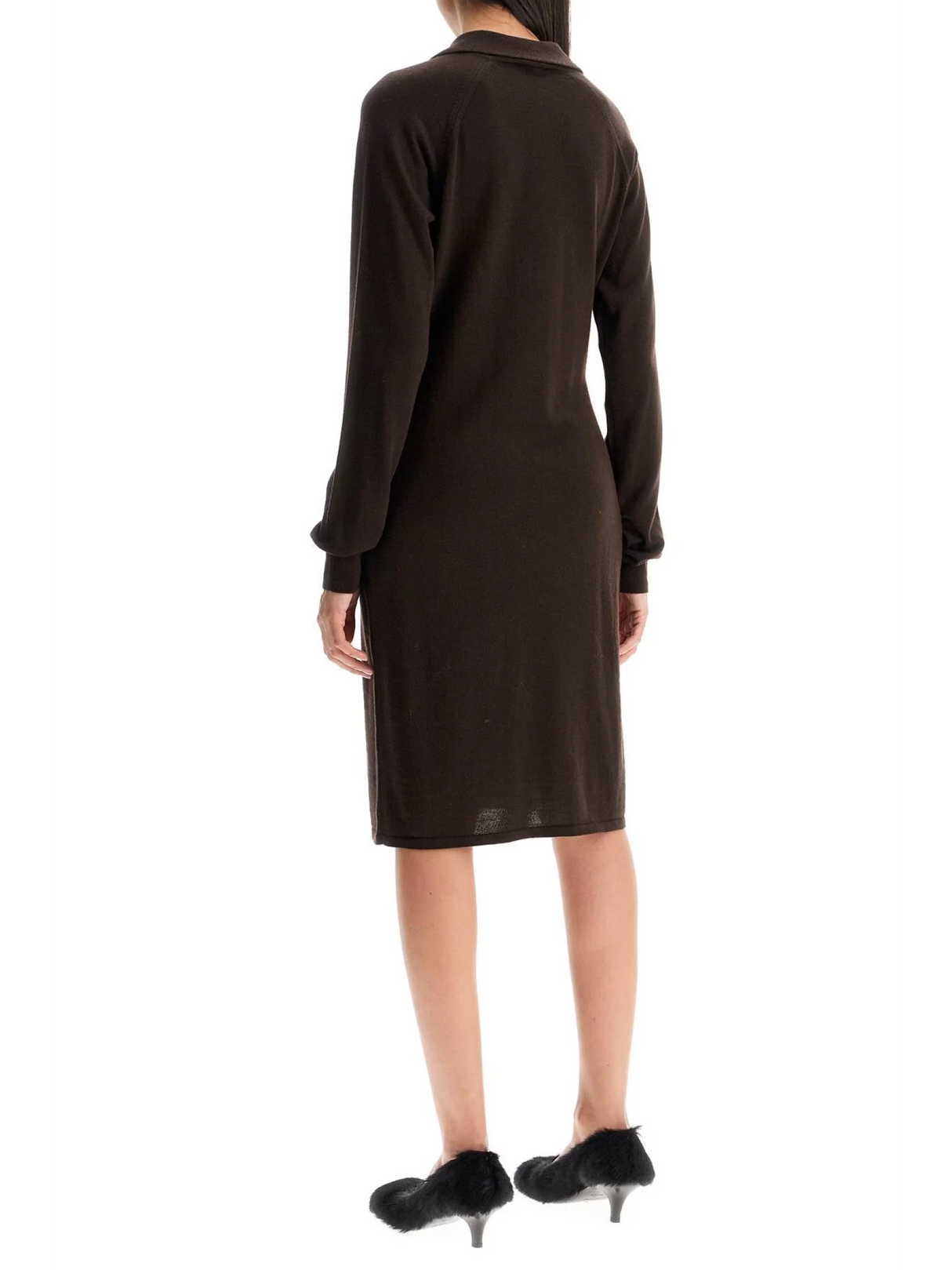 Polo Knit Merino Dress-Filippa K-JOHN JULIA