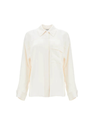 Oversized Shiny Blouse - Women > Clothing > Shirts and Blouses > Blouses