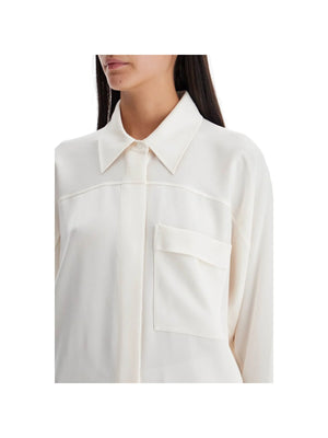 Oversized Shiny Blouse - Women > Clothing > Shirts and Blouses > Blouses