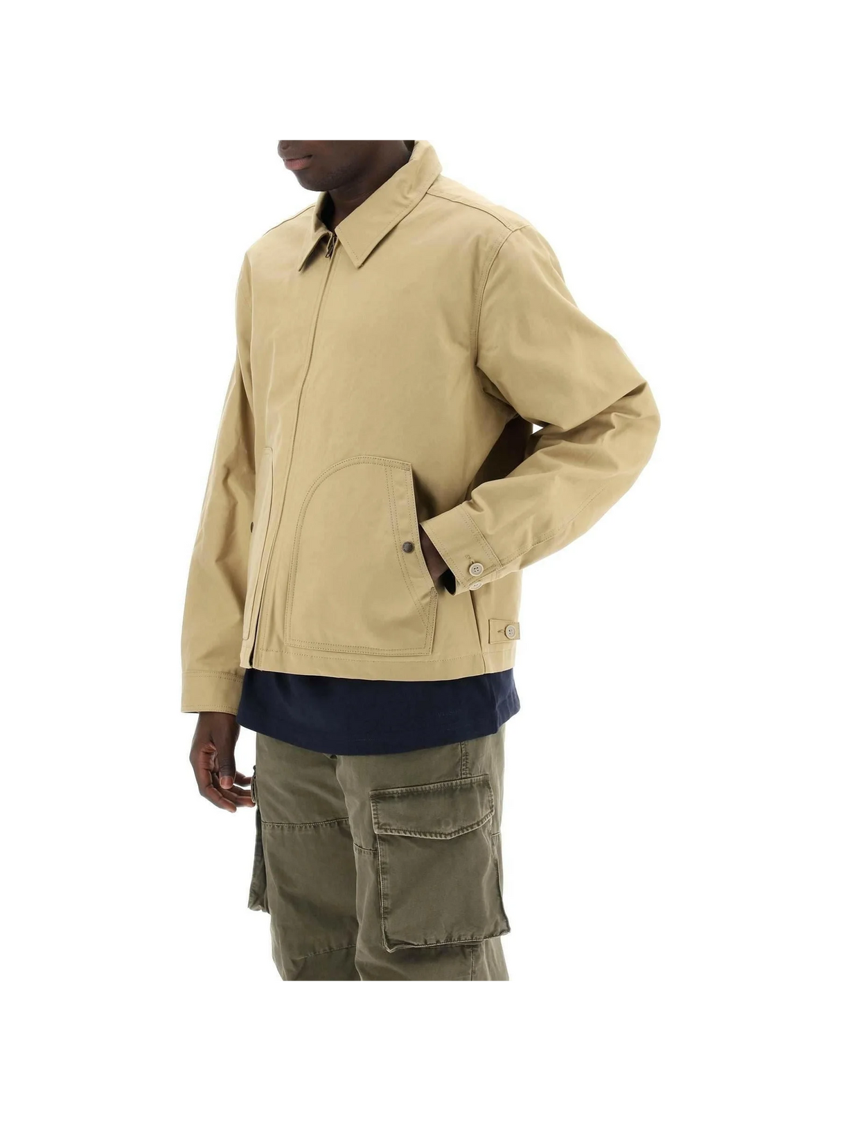 Ranger Crewman Dry-Waxed Cotton Jacket FILSON JOHN JULIA.