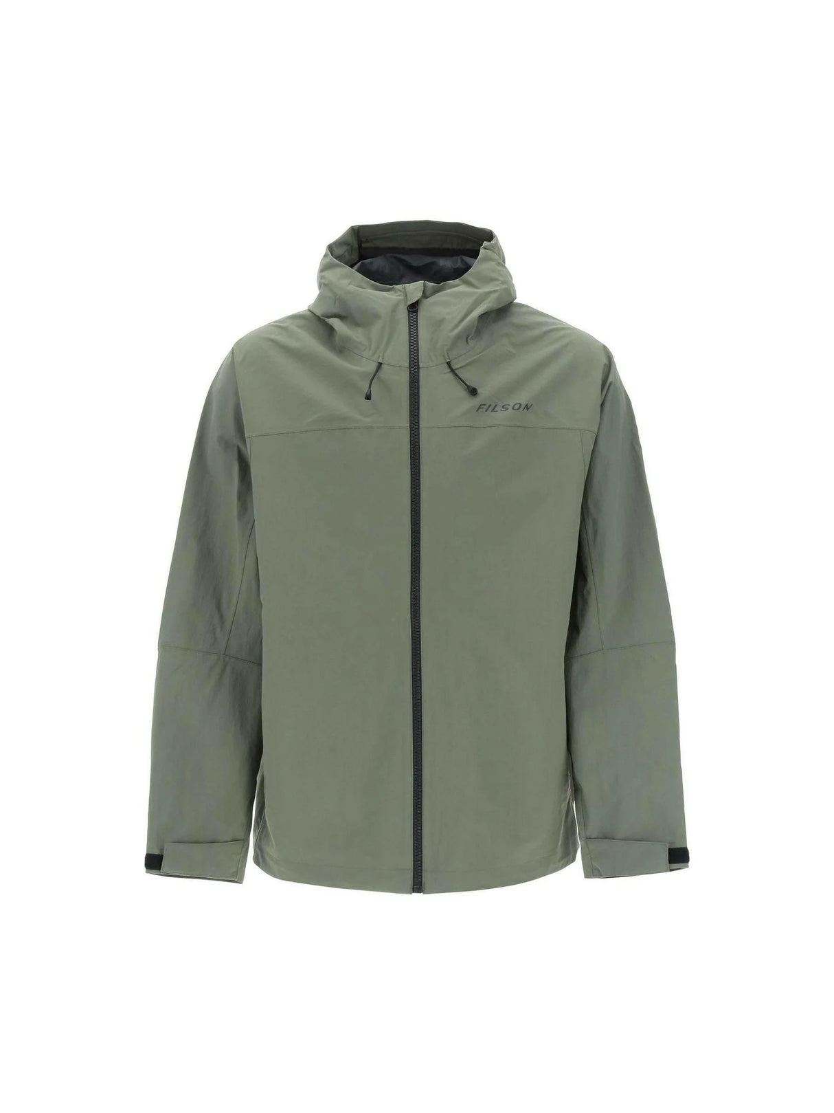 FILSON-Waterproof Green Swiftwater Recycled Nylon Hooded Jacket-JOHN JULIA