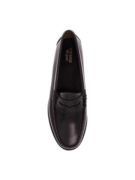 Leather Weejuns Loafers-G.H. BASS-JOHN JULIA