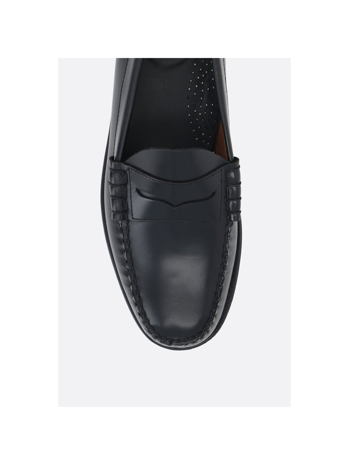 Weejuns Larson Polished Leather Loafers-G.H. BASS-JOHN JULIA