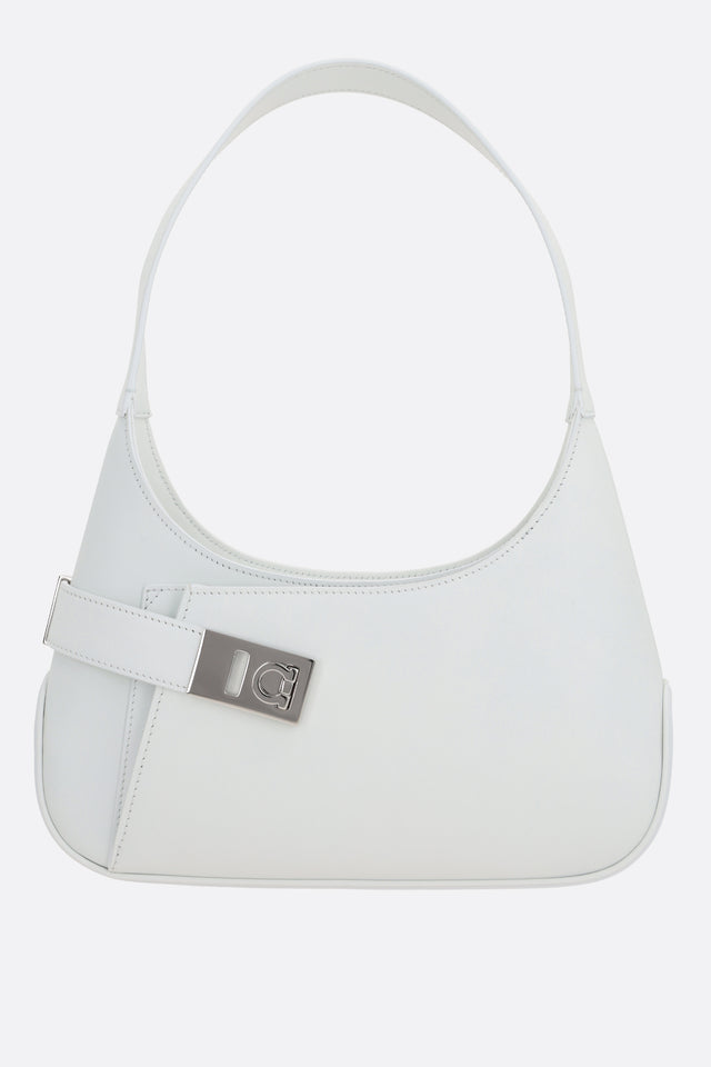 Archive Smooth Leather Hobo Bag-FERRAGAMO-JOHN JULIA