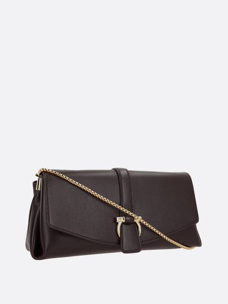 Smooth Leather Shoulder Bag-Ferragamo-JOHN JULIA