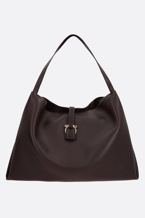 Smooth Leather Large Tote Bag-FERRAGAMO-JOHN JULIA