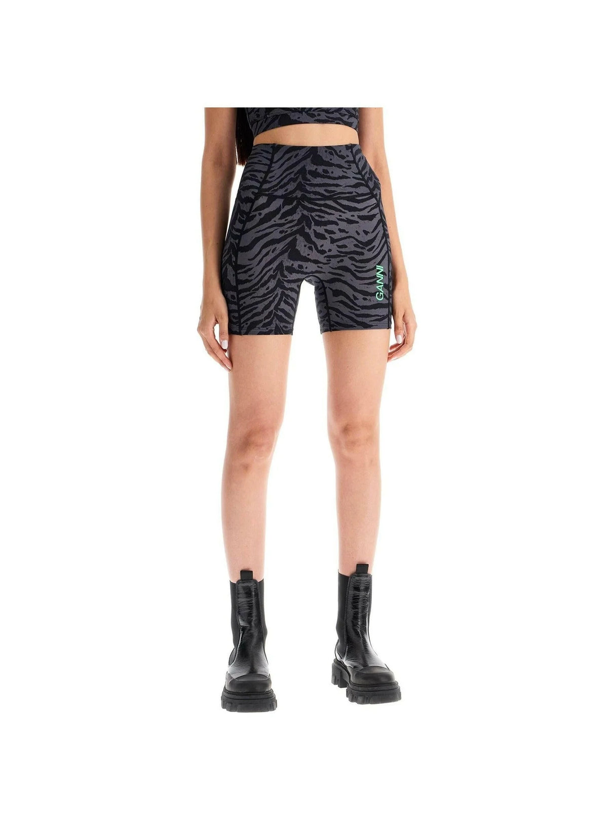 Animal Print Sports Shorts.