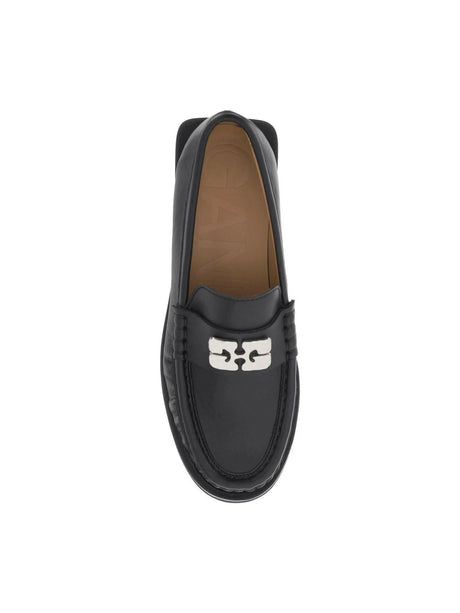 Butterfly Logo Loafers-GANNI-JOHN JULIA