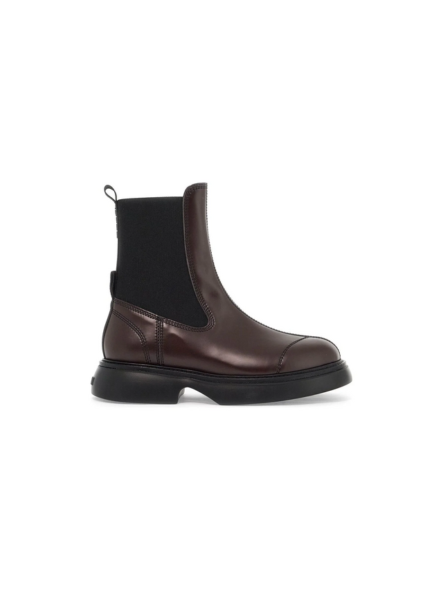 GANNI-Chelsea Everyday Mid Ankle Boots -JOHN JULIA.