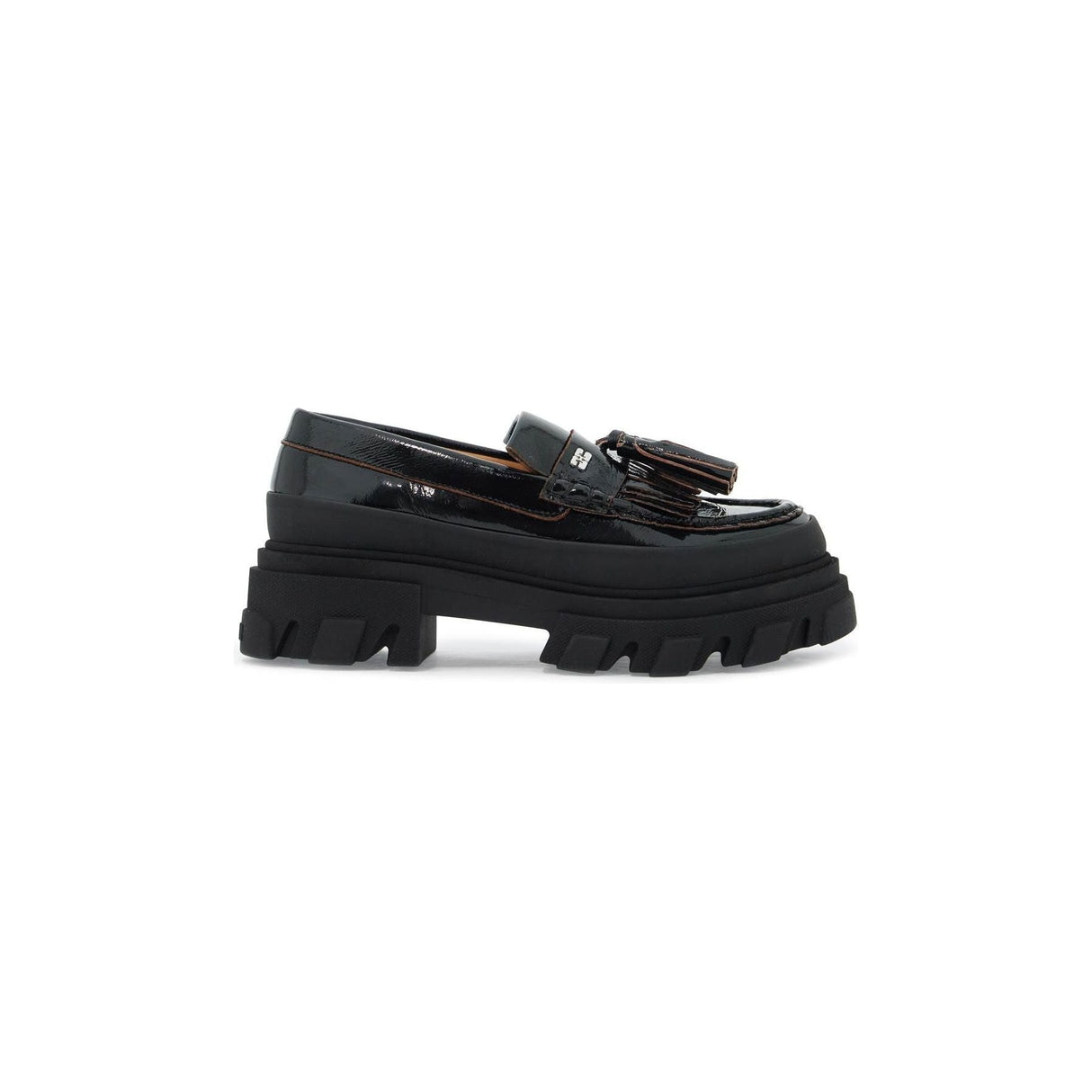 Cleated Naplack Loafers - 34 - Women > Shoes > Loafers