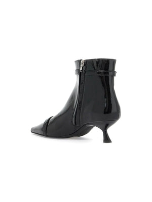 Patent Leather Ankle Boots-GANNI-JOHN JULIA