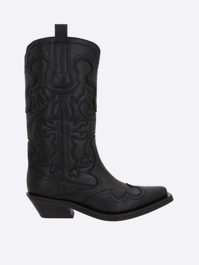 Embroidered Western Boots