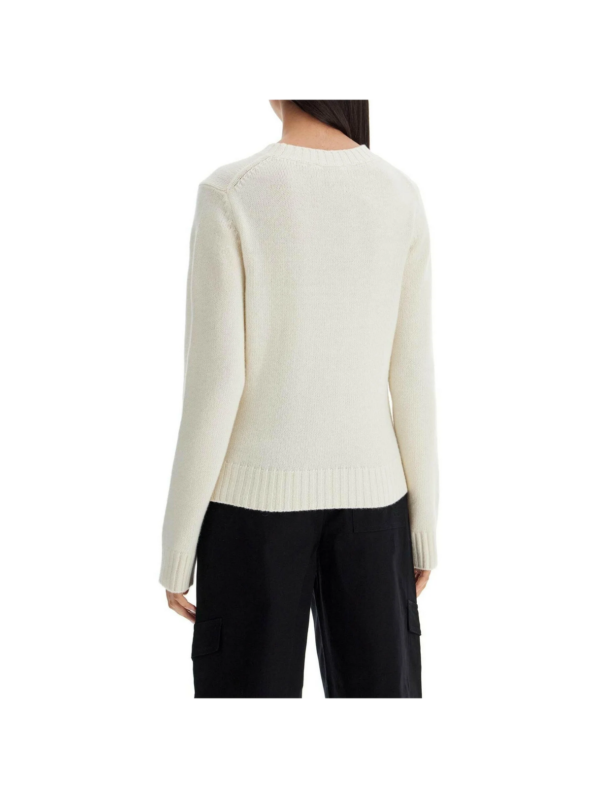 Jacquard Heart Wool-Blend Sweater.